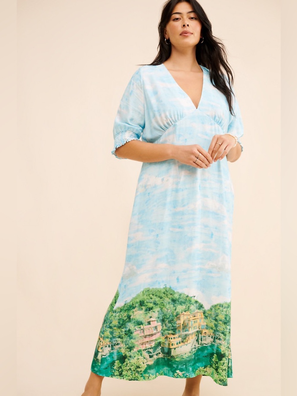 Scenery May Midi Dress